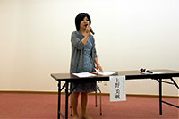 第2セッション「各地からの報告」コーディネーター 上野美帆理事