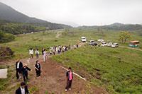 朝霧高原の茅場