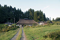 藤沢の茅葺き民家